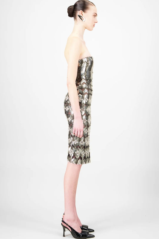 Strapless Short Dress