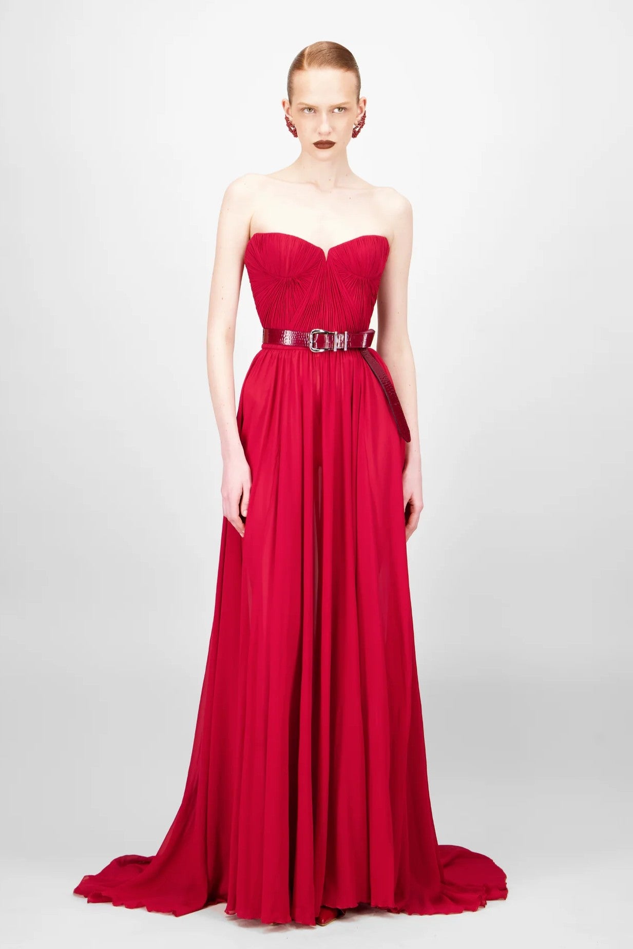 Strapless Long Dress