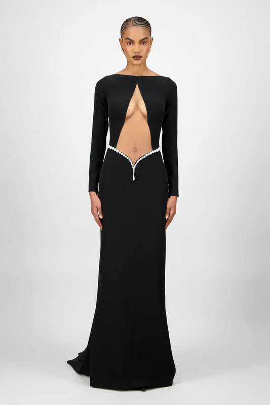 Cutout Long Dress