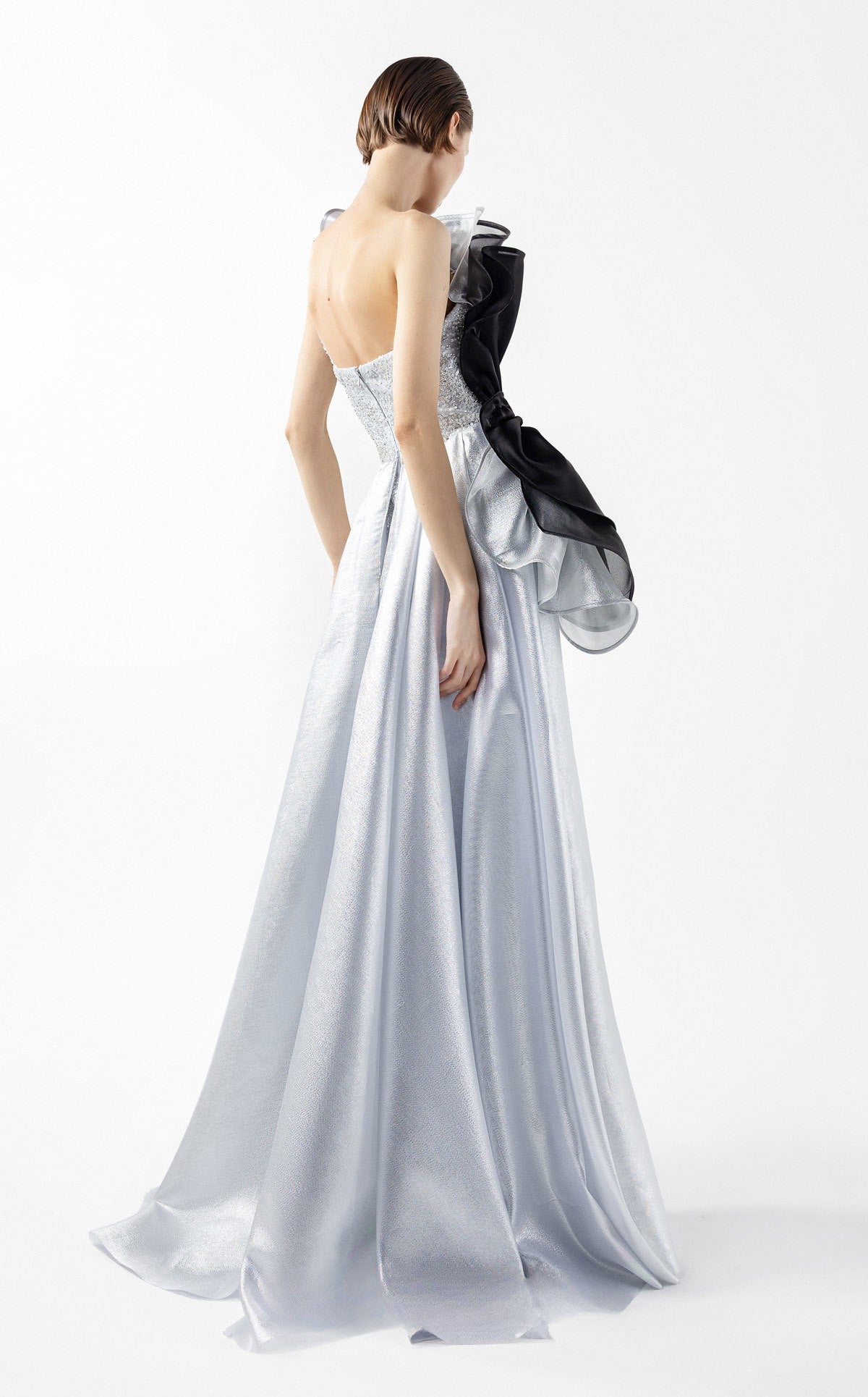 Strapless & Sleeveless Gown