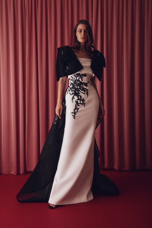 Diana Short Sleeve Gown
