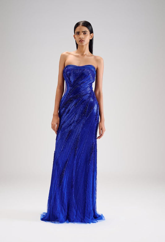 Electric Beaded Gown