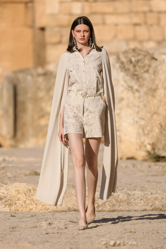 Long Sleeve Shirt & Shorts