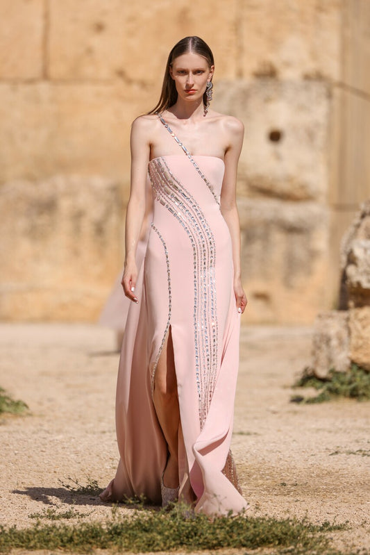 Beaded Panel Dress