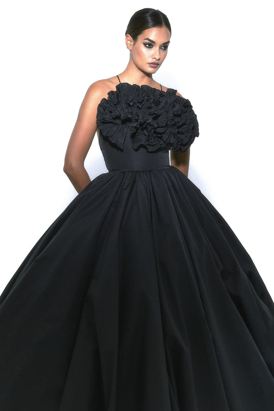 Flower Bodice Gown