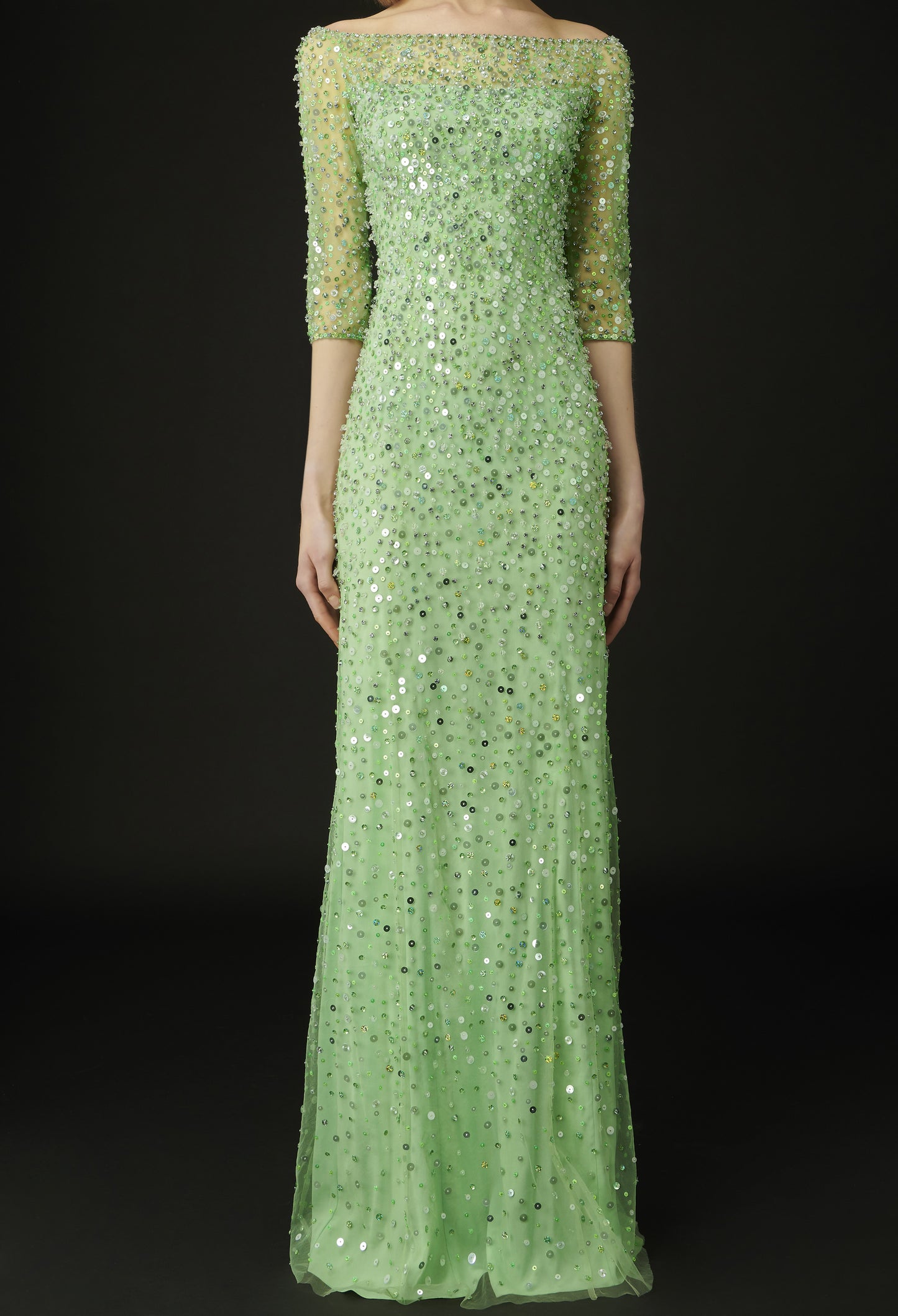 Lantana Beaded Gown