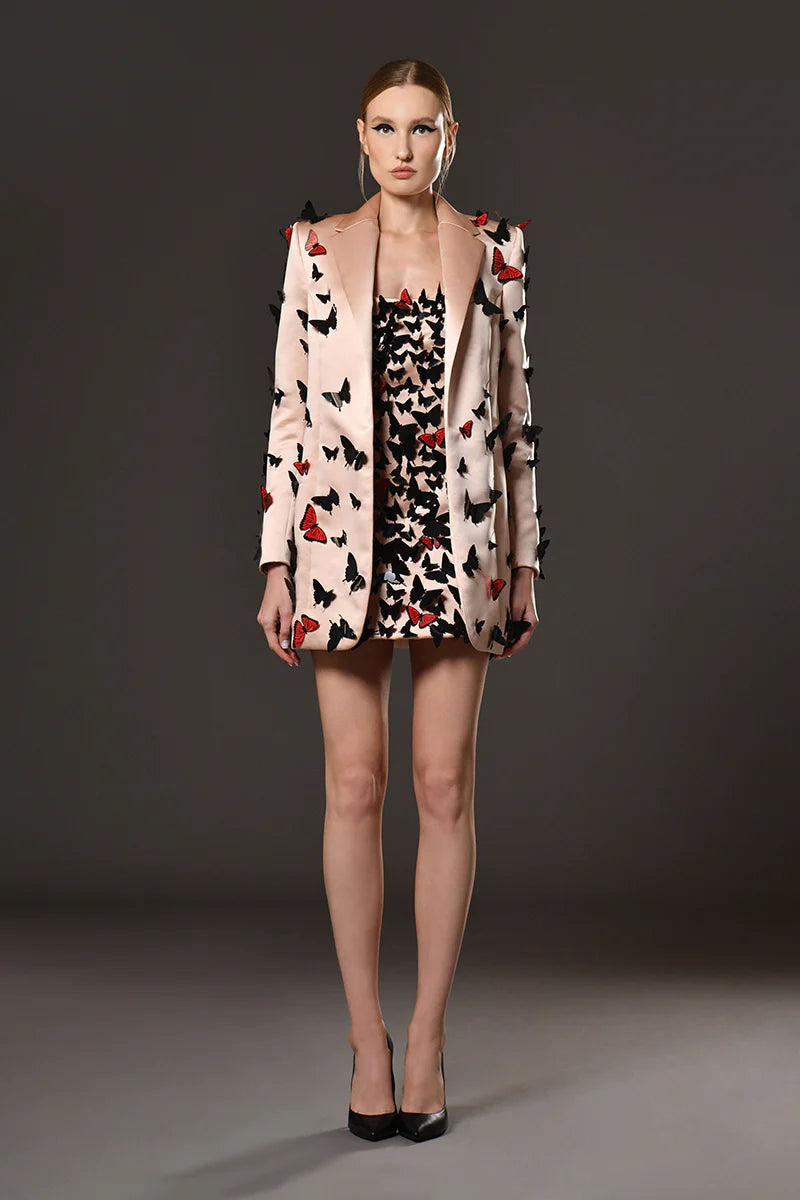 Mini Dress with Blazer