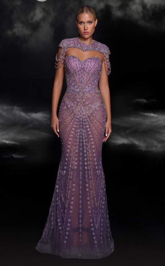 Beaded  Gown