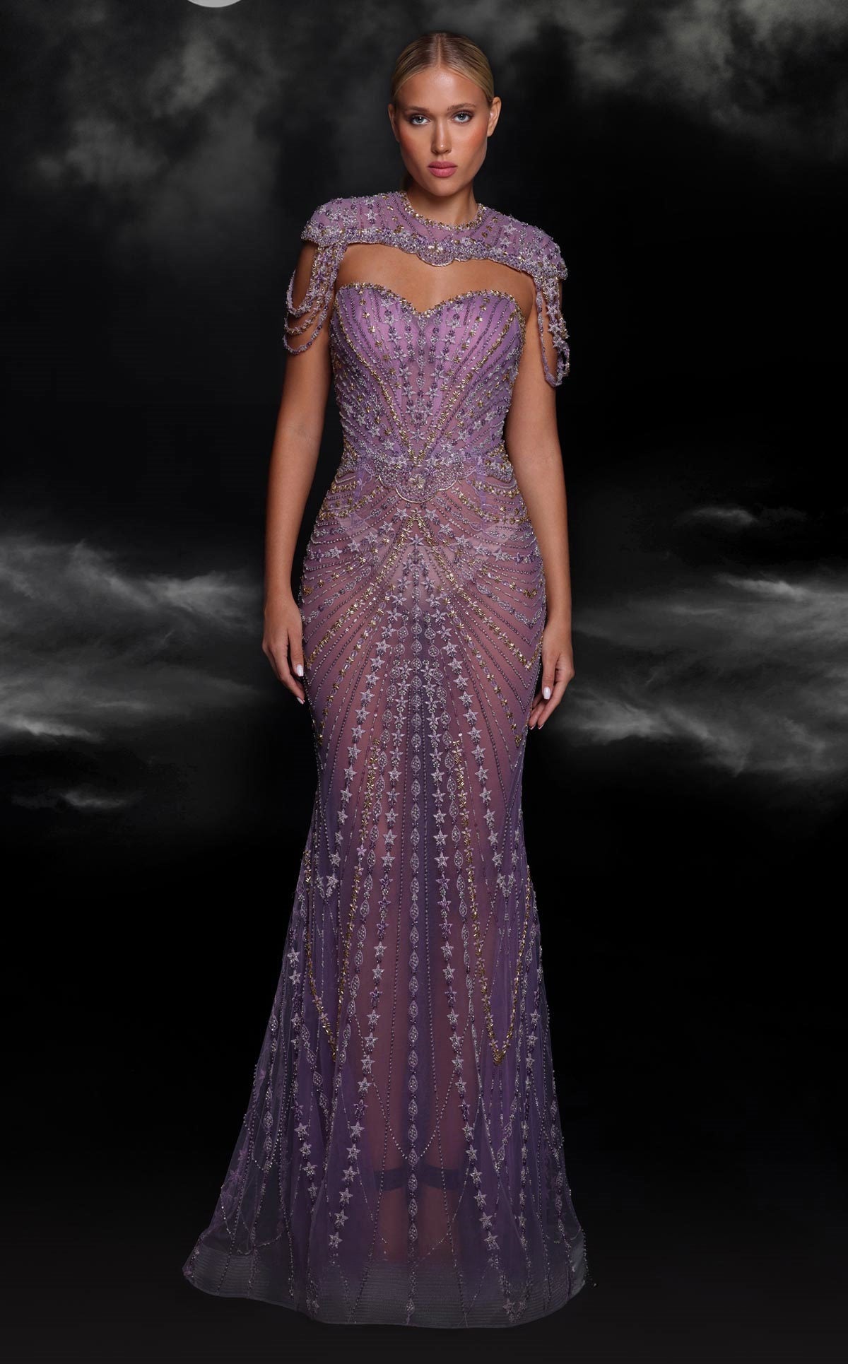 Beaded  Gown
