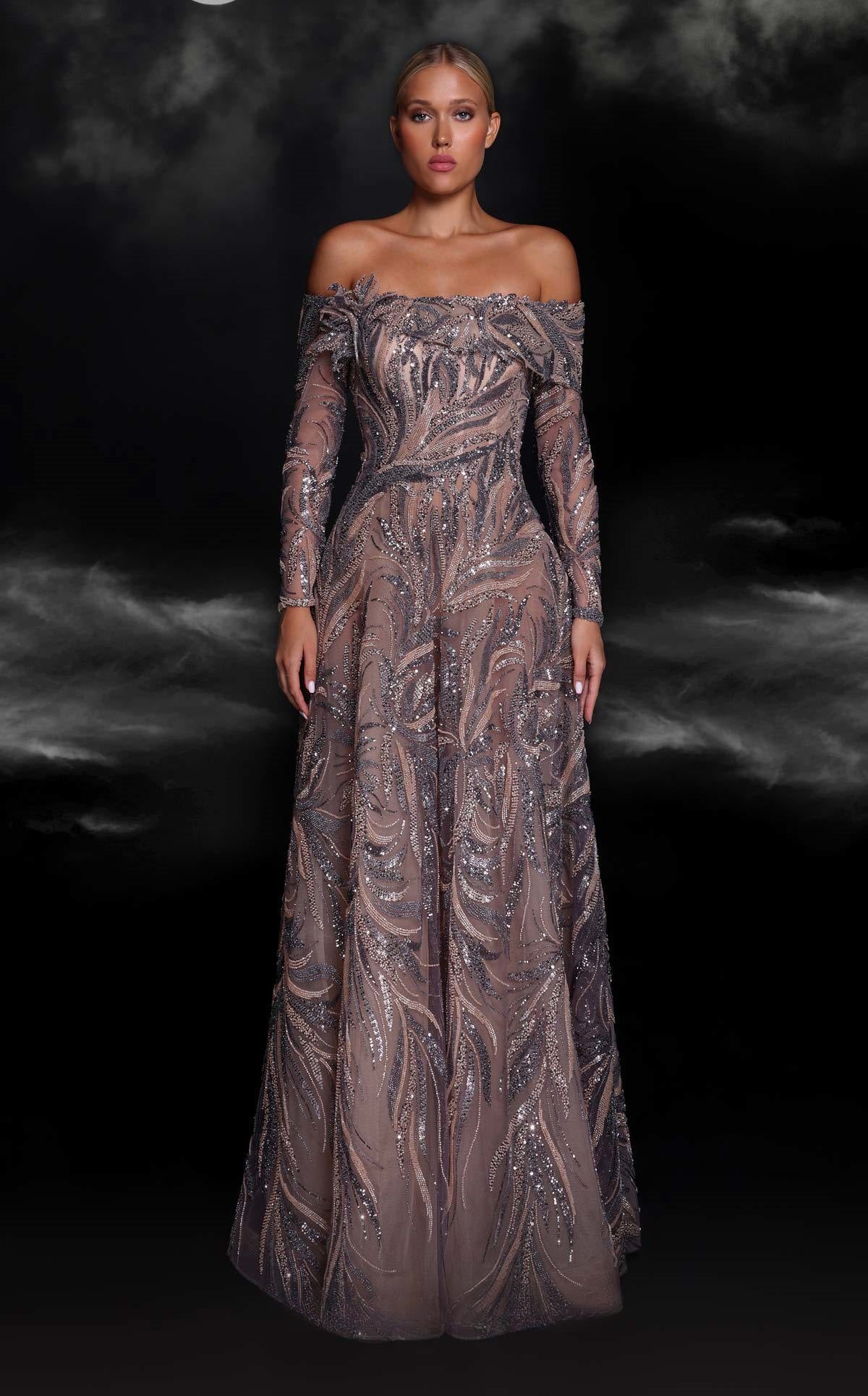 Off Shoulder  Ball Gown