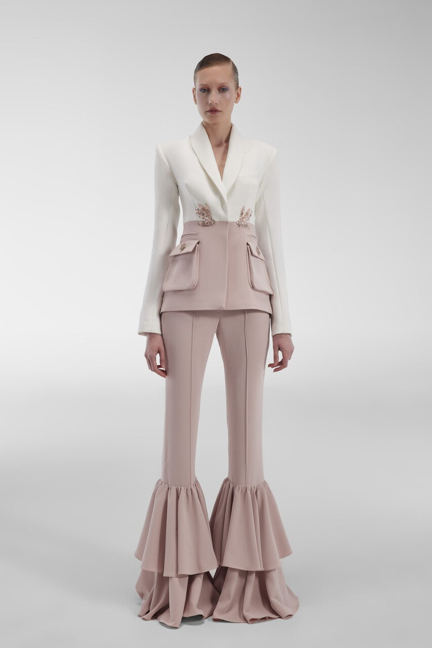 Long Sleeved Crepe