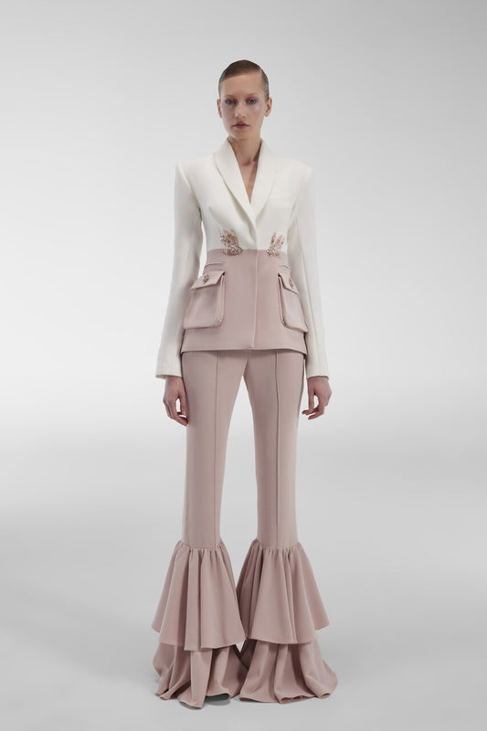 Long Sleeved Crepe