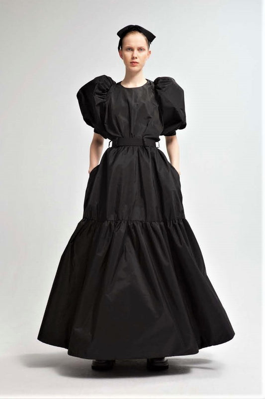 Short Sleeve Blouse and Skirt