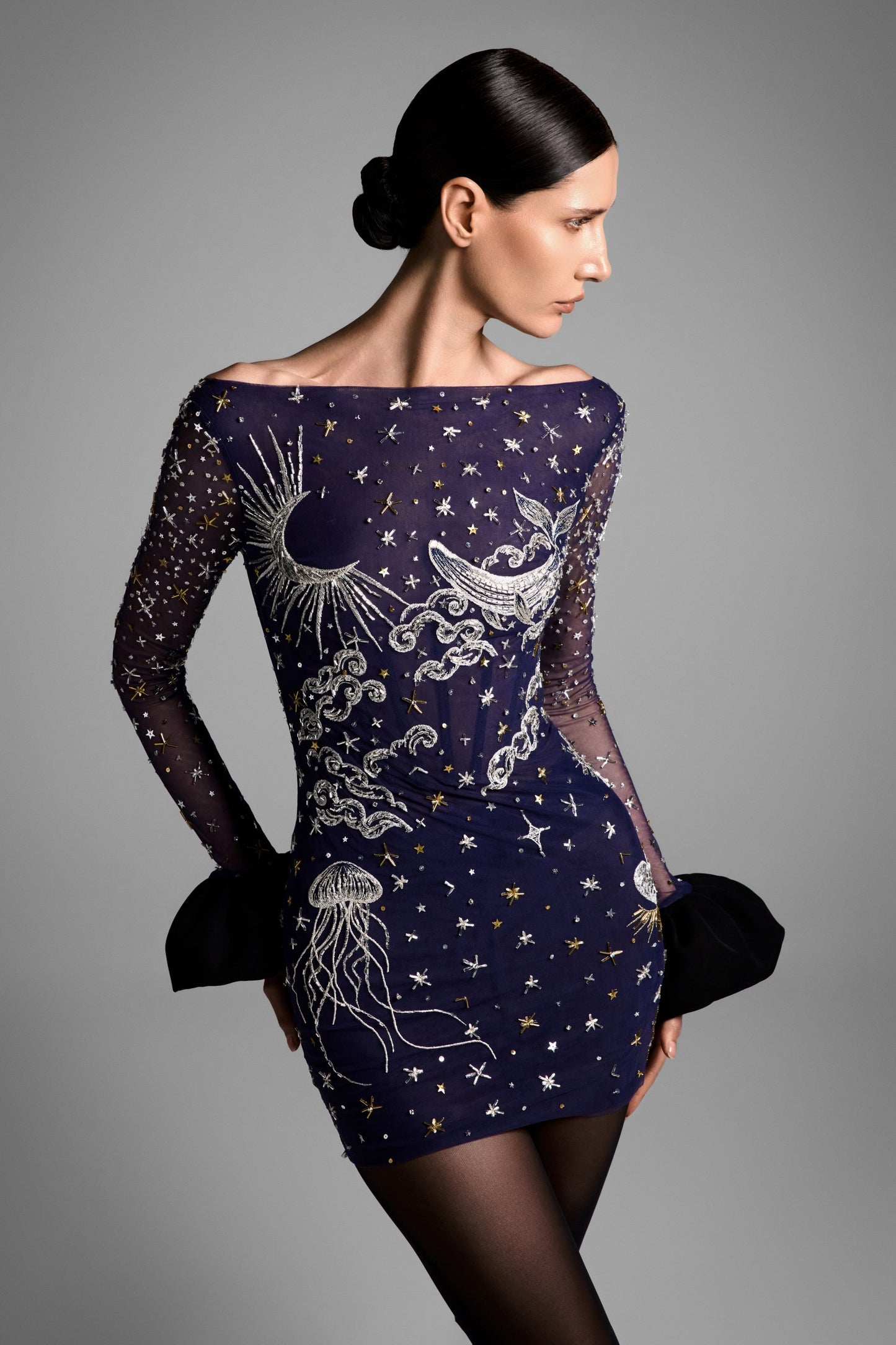 Fully Hand-Embroidered Dress
