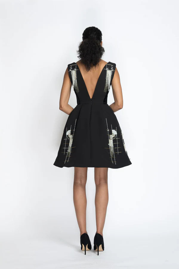 Cady and Velvet Cocktail Bell Dress