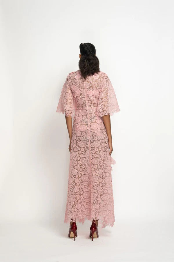 Blossom Pink Smita Lace Dress