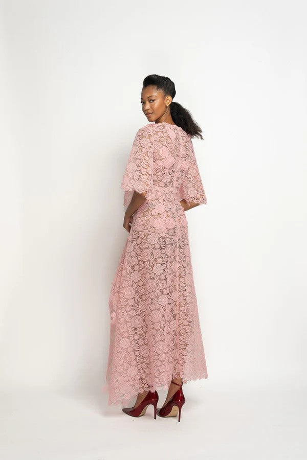 Blossom Pink Smita Lace Dress
