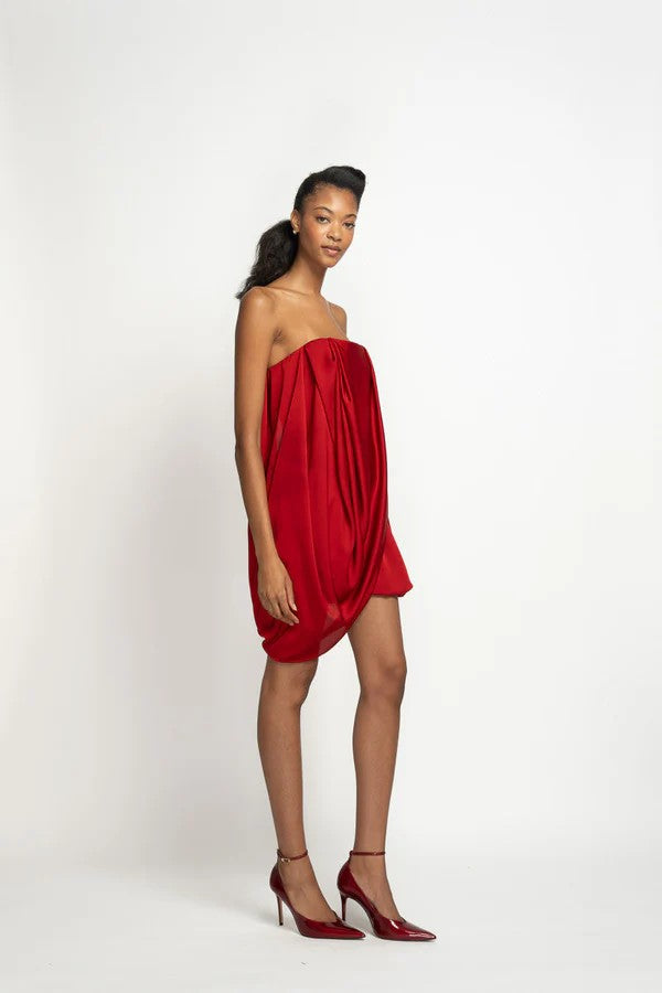 Sindoor Mini Sari Dress