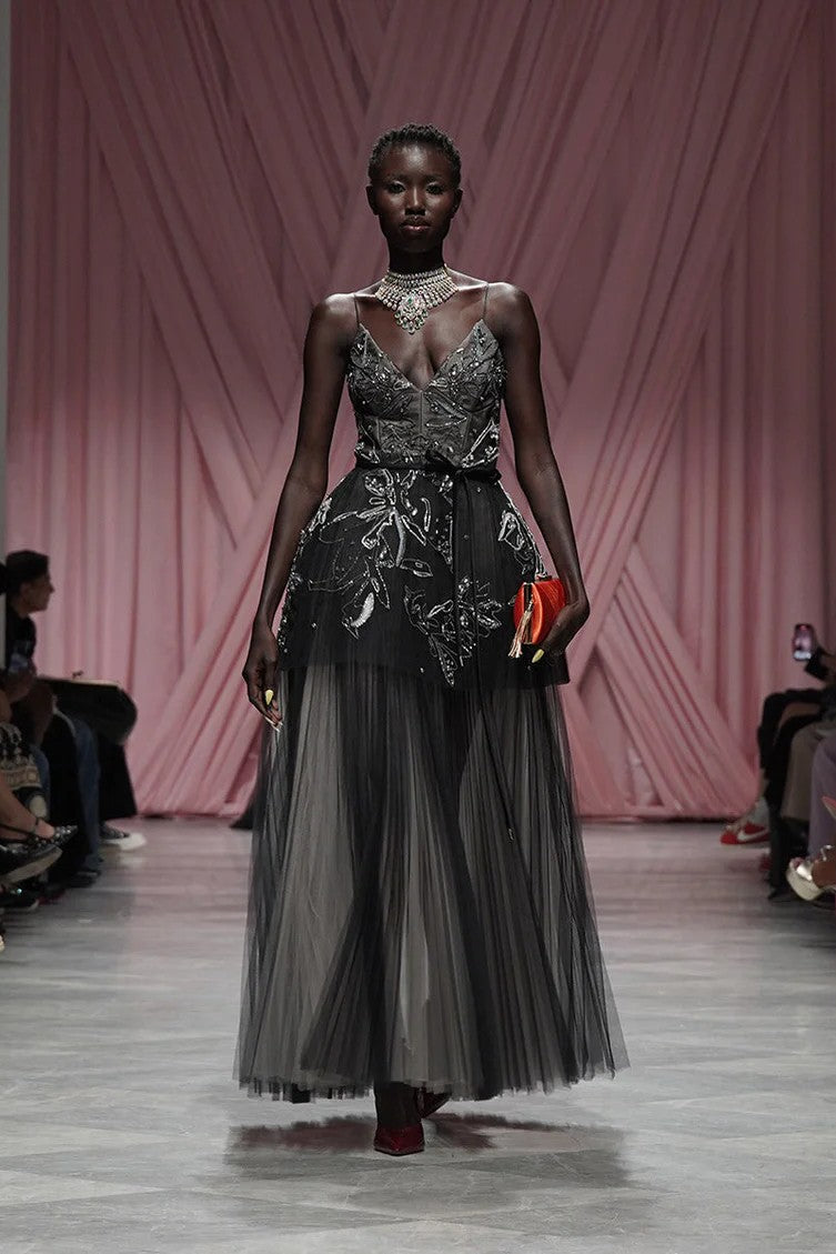 Onyx & Rose Tulle Gown