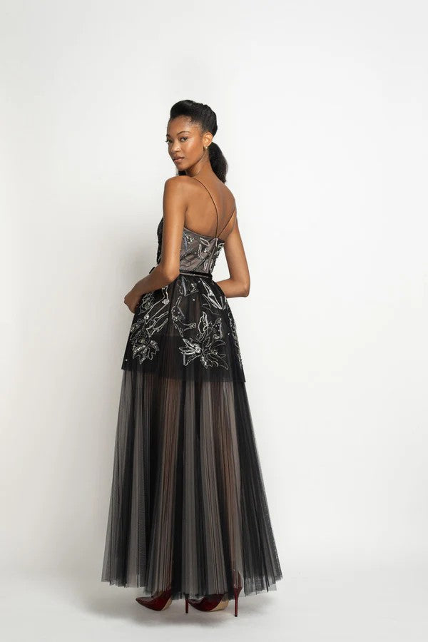 Onyx & Rose Tulle Gown