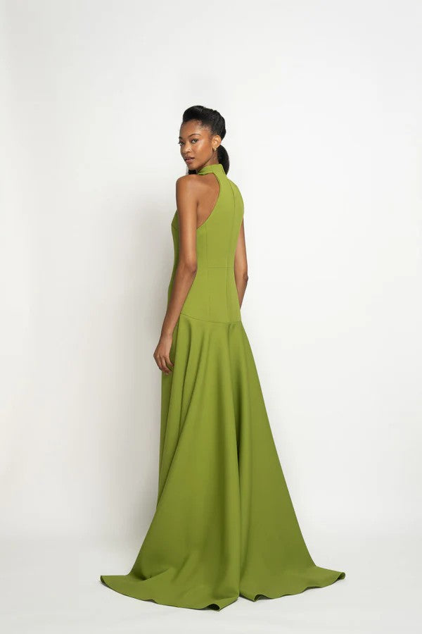 Olive Cady Halterneck Gown