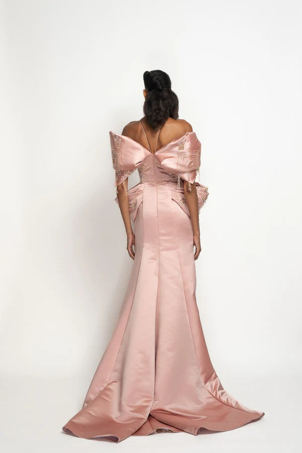 Blossom Duchess Satin Gown