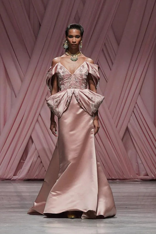 Blossom Duchess Satin Gown