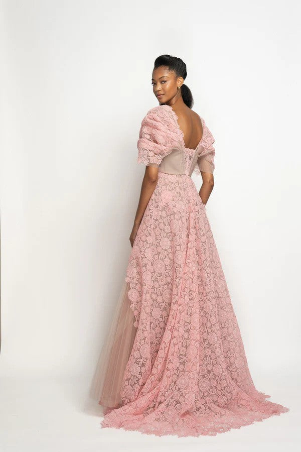 Blossom Smita Lace and Tulle Gown
