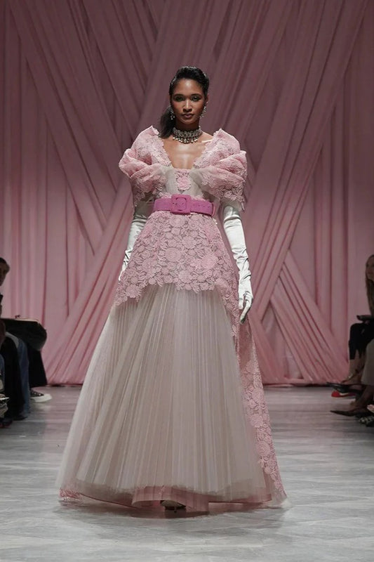 Blossom Smita Lace and Tulle Gown