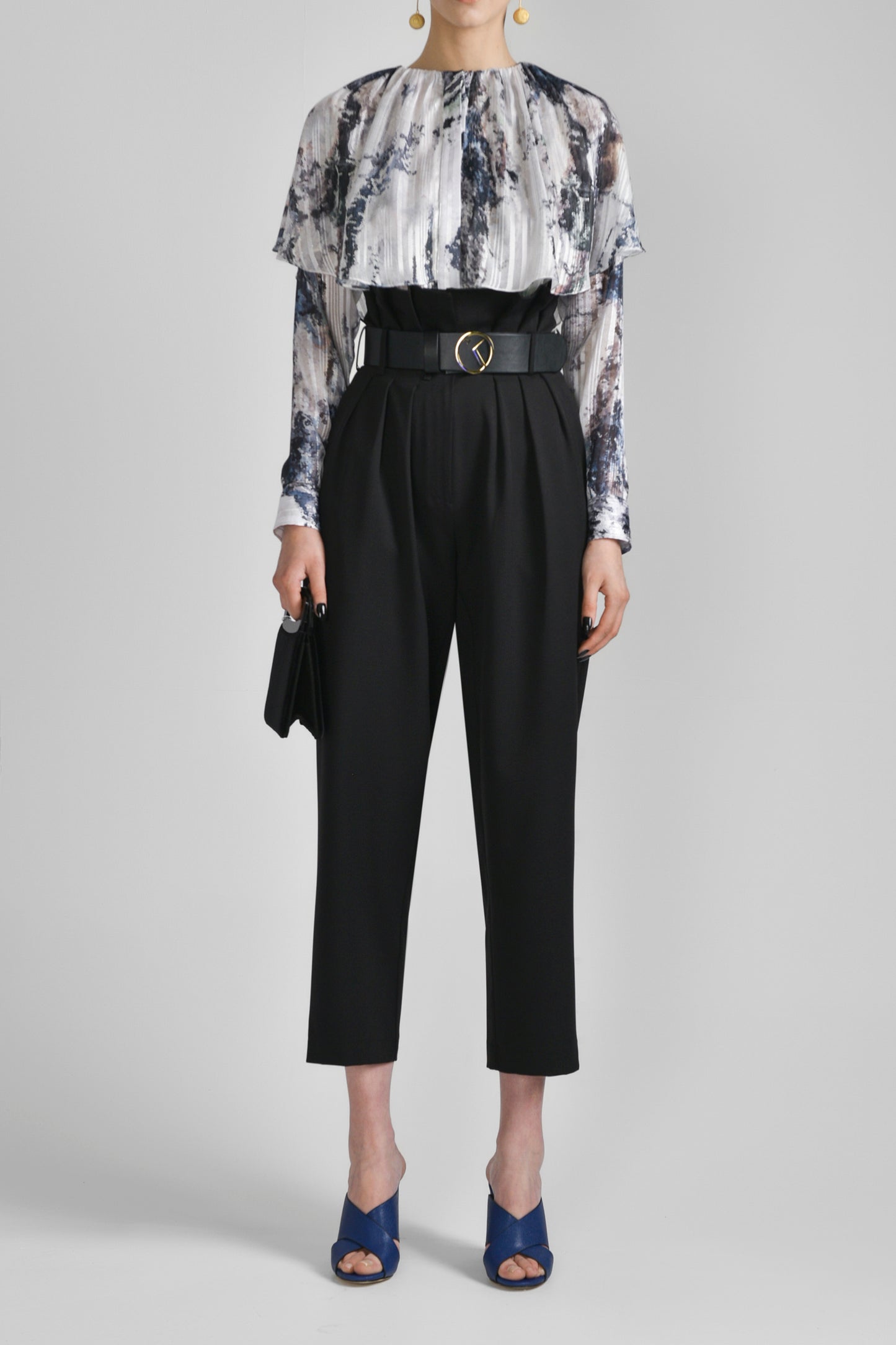 Silk Muslin Shirt with Pants