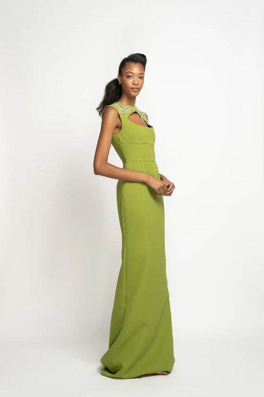 Olive Cady Column Gown