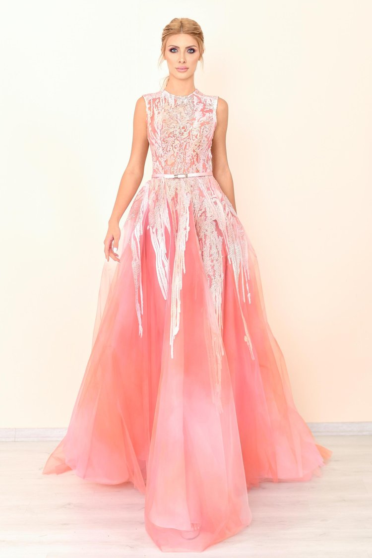 A-Line Sleeveless  Gown