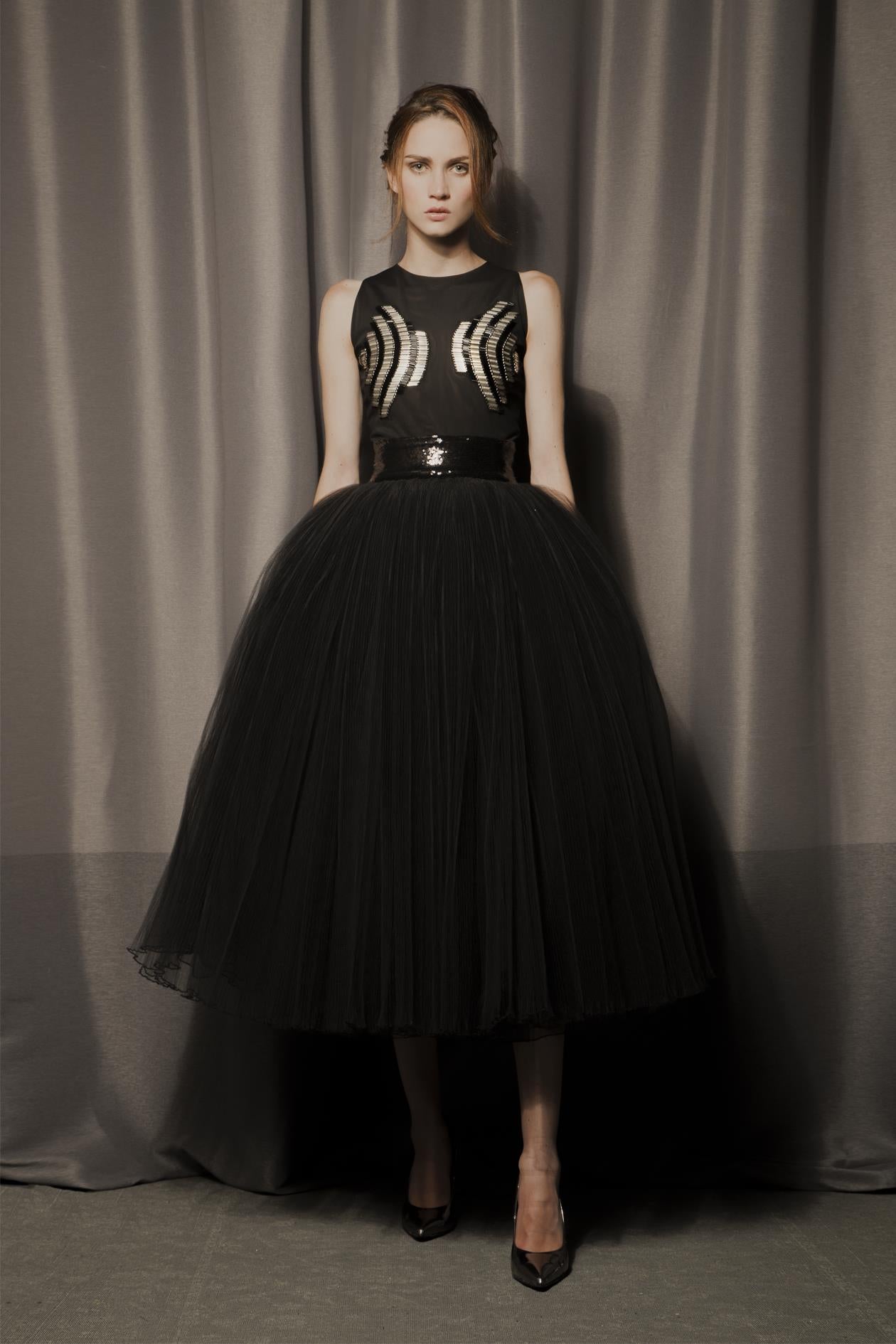 Alessia_Sleeveless Tulle Dress