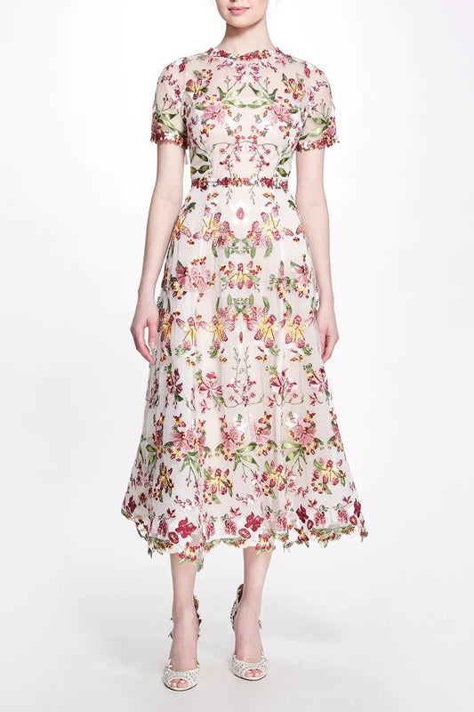 Floral Midi-Dress