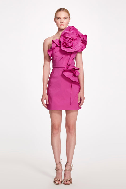 Mini Faille Cocktail Dress