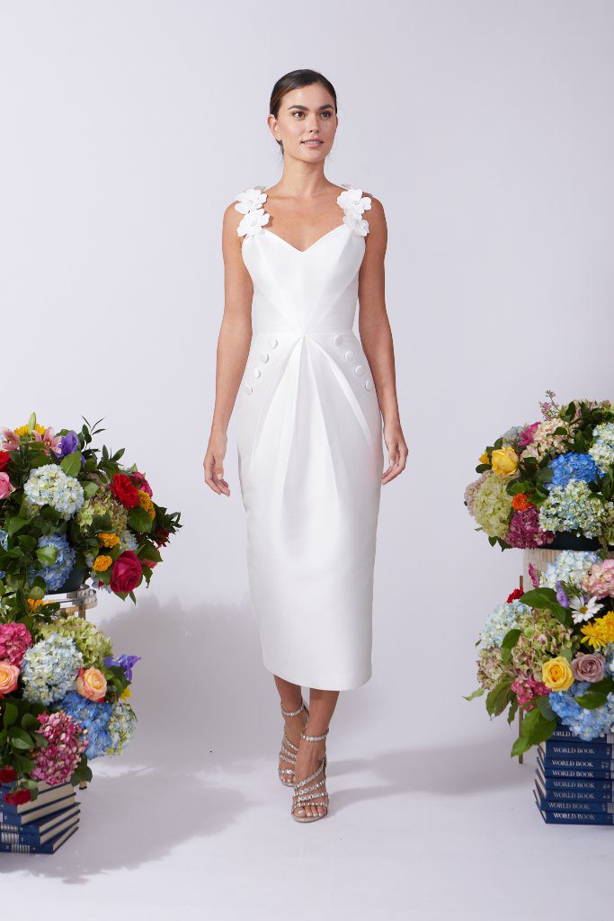 White Midi Dress