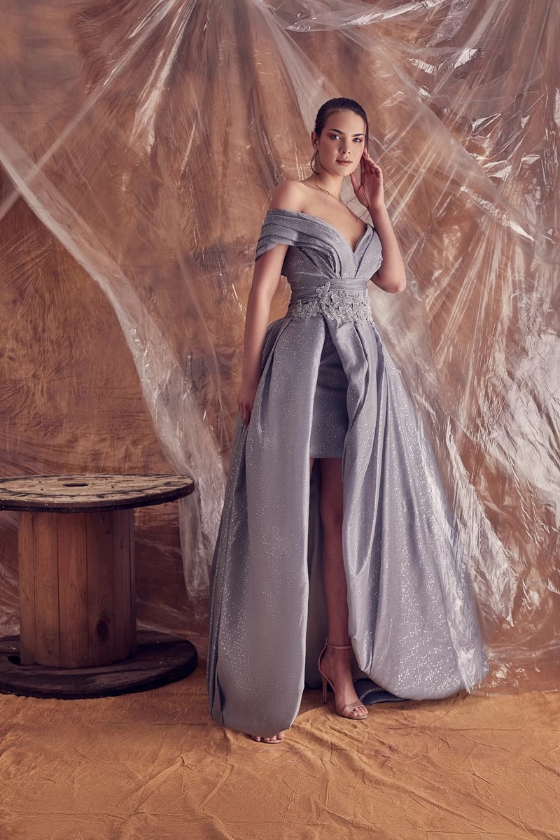 Natalia Off Shoulder Gown
