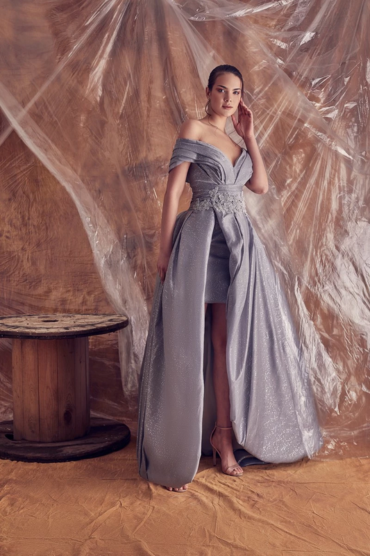 Natalia Off Shoulder Gown