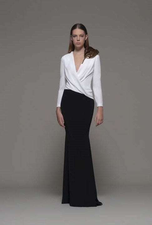 Amato Long Sleeve Gown