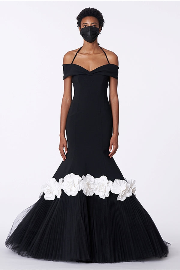 Halter Trumpet Gown