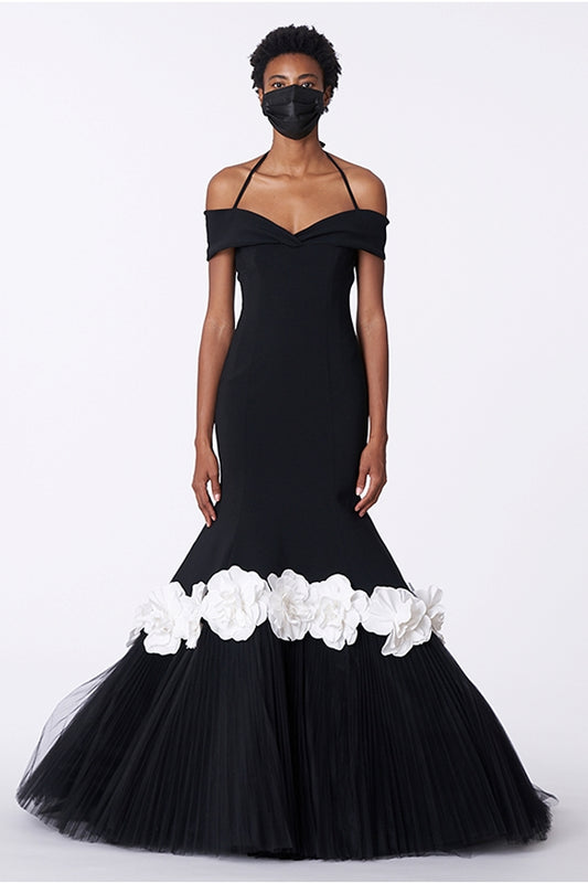 Halter Trumpet Gown