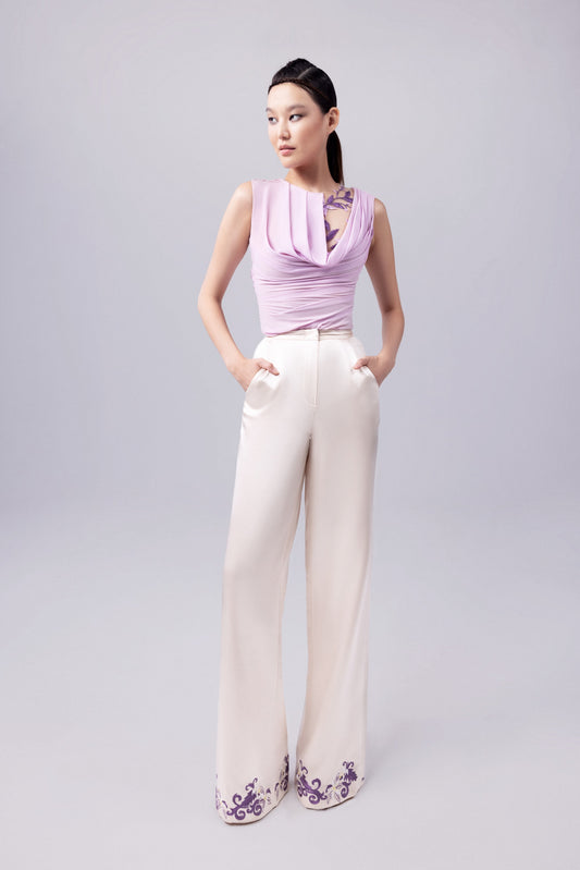 Georgette Top with Pants