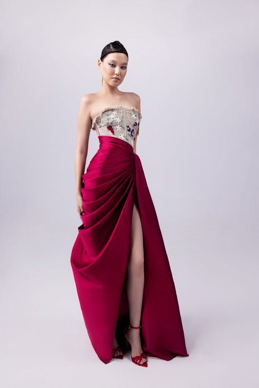 Intricate Embroidered Gown