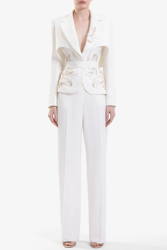 Embroidered Tailored Set