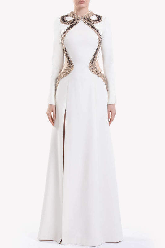 Embellished Long Dress