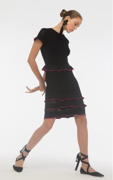 Short Sleeve Sugar Plum Dress