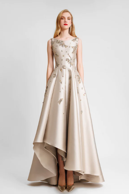 Asymmetrical Hemline Dress
