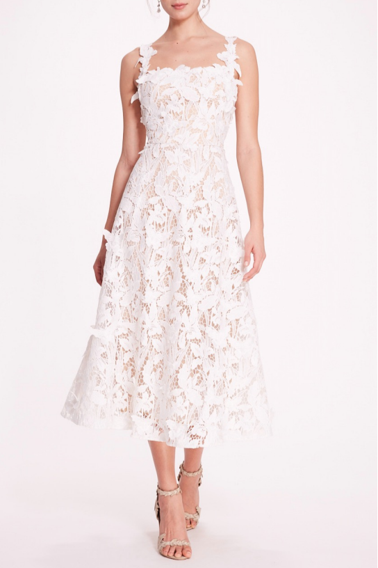 Square Neck Sleeveless Dress