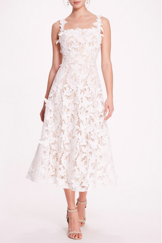 Square Neck Sleeveless Dress