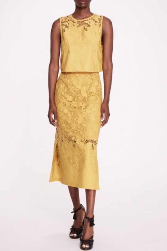 Sleeveless Pencil Skirt Dress